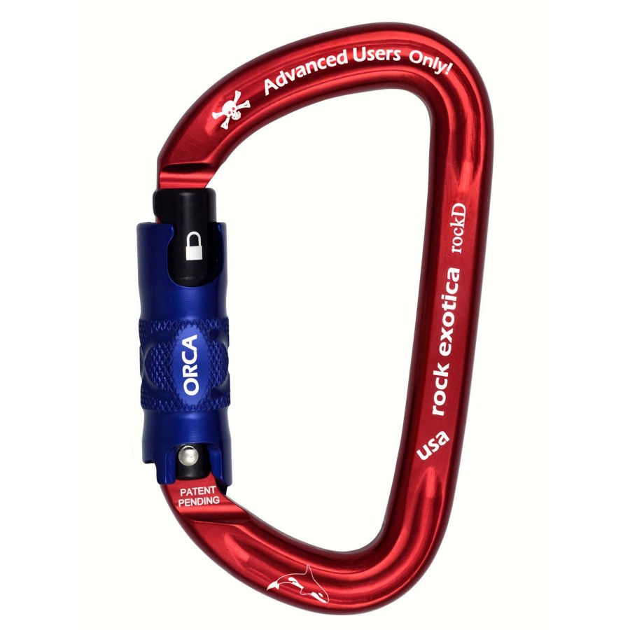 Carabiners & Quickdraws * | Budget Rock Exotica Rockd Orca-Lock