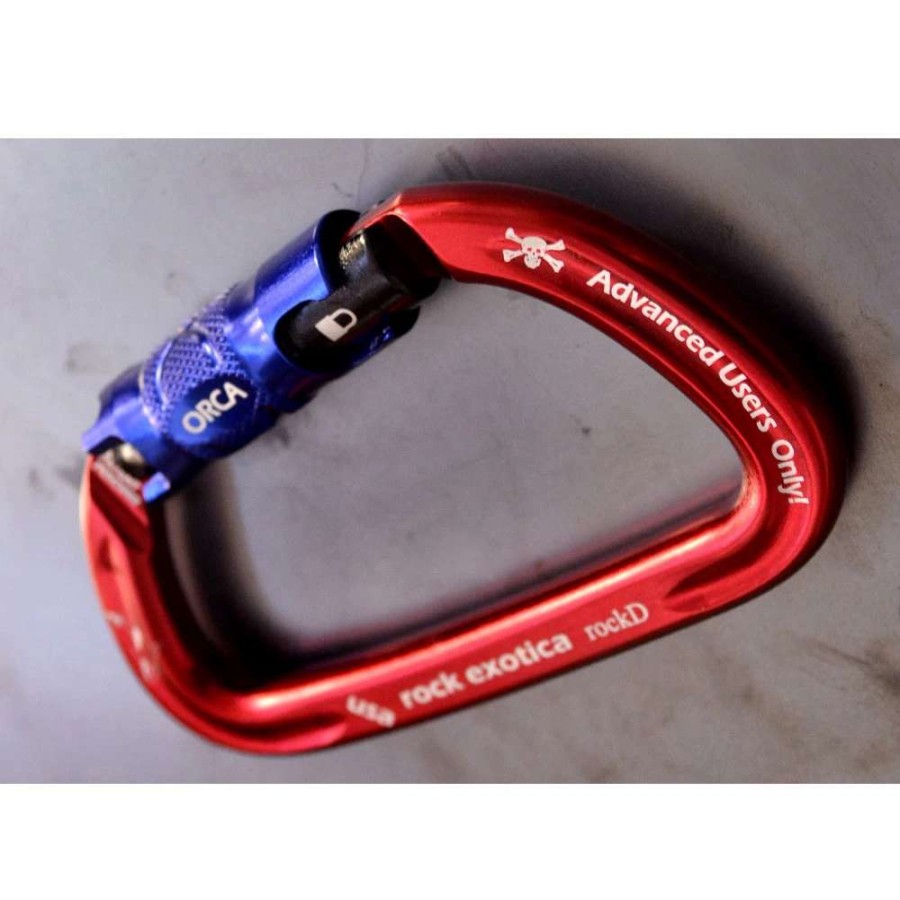 Carabiners & Quickdraws * | Budget Rock Exotica Rockd Orca-Lock