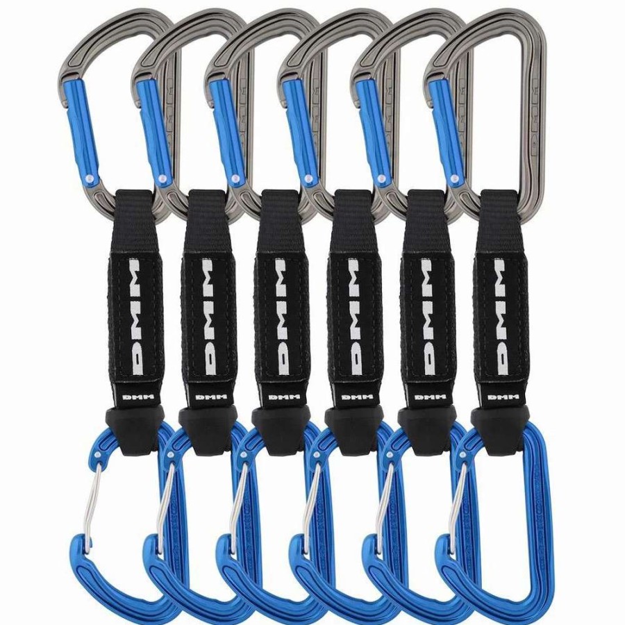 Carabiners & Quickdraws * | New Dmm Shadow / Spectre Hybrid Quickdraw 12Cm 6 Pack